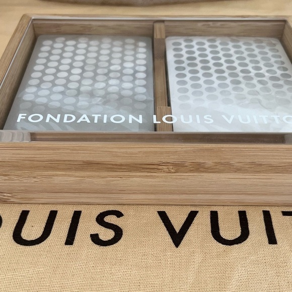 Louis Vuitton Other - Louis Vuitton Museum Logo Playing Cards 2 Decks Rare Ltd Ed BNWOT